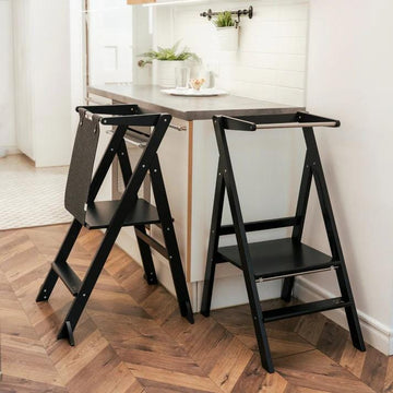 Safety net for Step'N'Fold learning tower - Black - Ette Tete